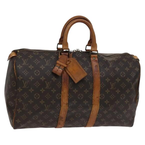 LOUIS VUITTON Monogram Keepall 45 Boston Bag M41428 - Picture 1 of 16